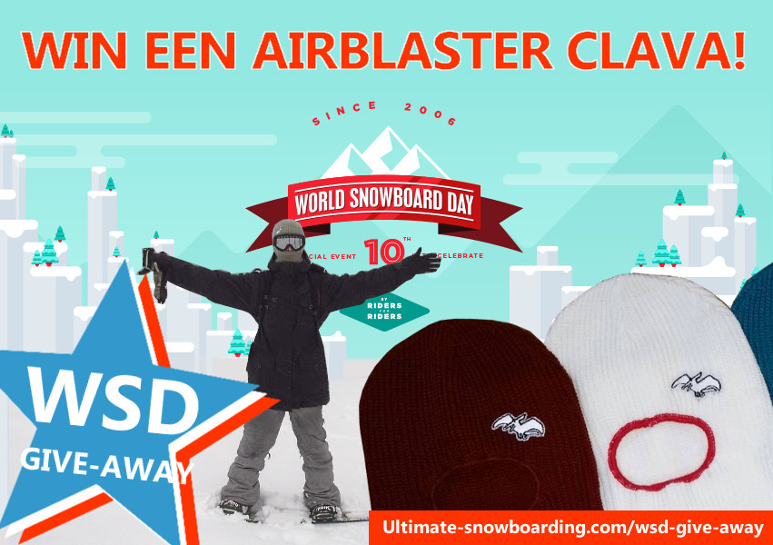 World Snowboard Day: win een Airblaster Clava